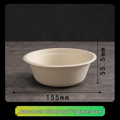 Eco-Friendly Biodegradable Disposable Bowls
