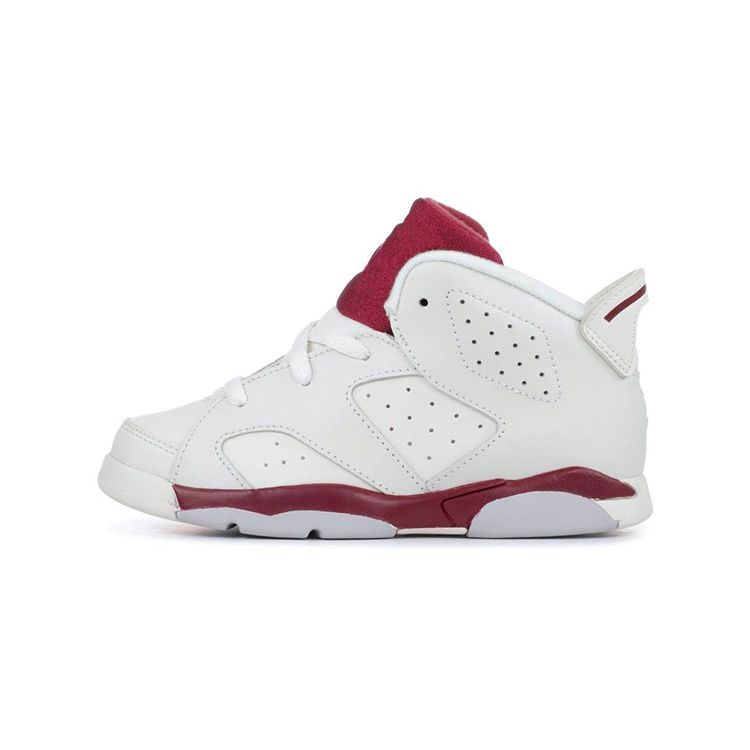 

Кроссовки Air Jordan 6 Retro BT Maroon Baby White Off-White New-Maroon 384667-116