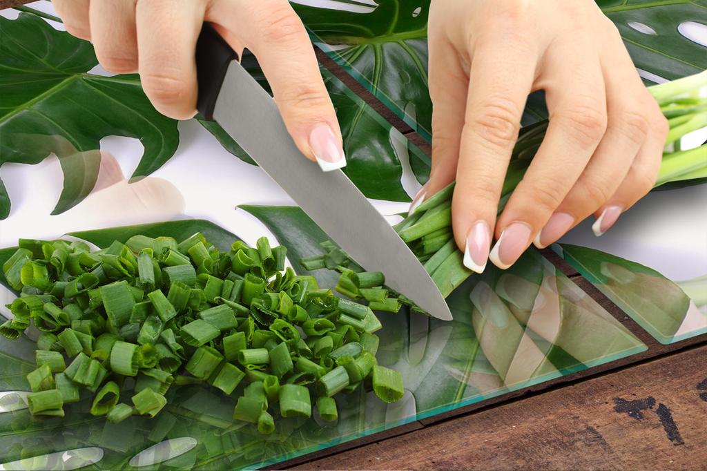 SZKLANA PŁYTA OCHRONNA NA KUCHENKĘ 70x52 MONSTERA