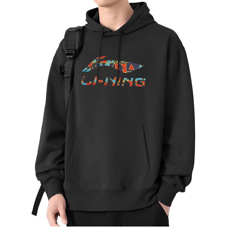 Li Ning Sweatshirts Men s Hooded Thickened Regular YWDV375-3 3XL