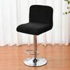 Super Velvet Bar Stool Chair Cover Stretch Low Back Chair Seat Case for Dining Room Hotel Banquet Club Home Decor Stool Covers