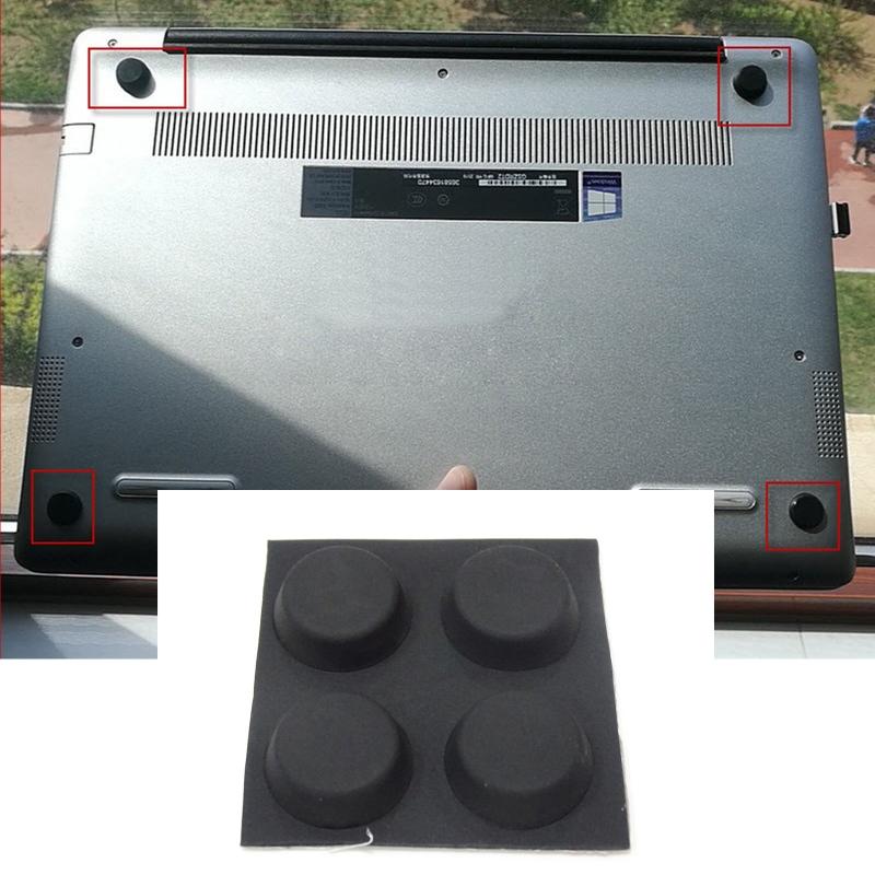 4Pcs Laptop Cooling Stand Heat Reduction Pad For PC Laptop Soft Silicone Feet Holder Notebook Support Bracket