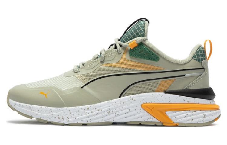 PUMA Supertec Open Road Green Orange 386482-02 36