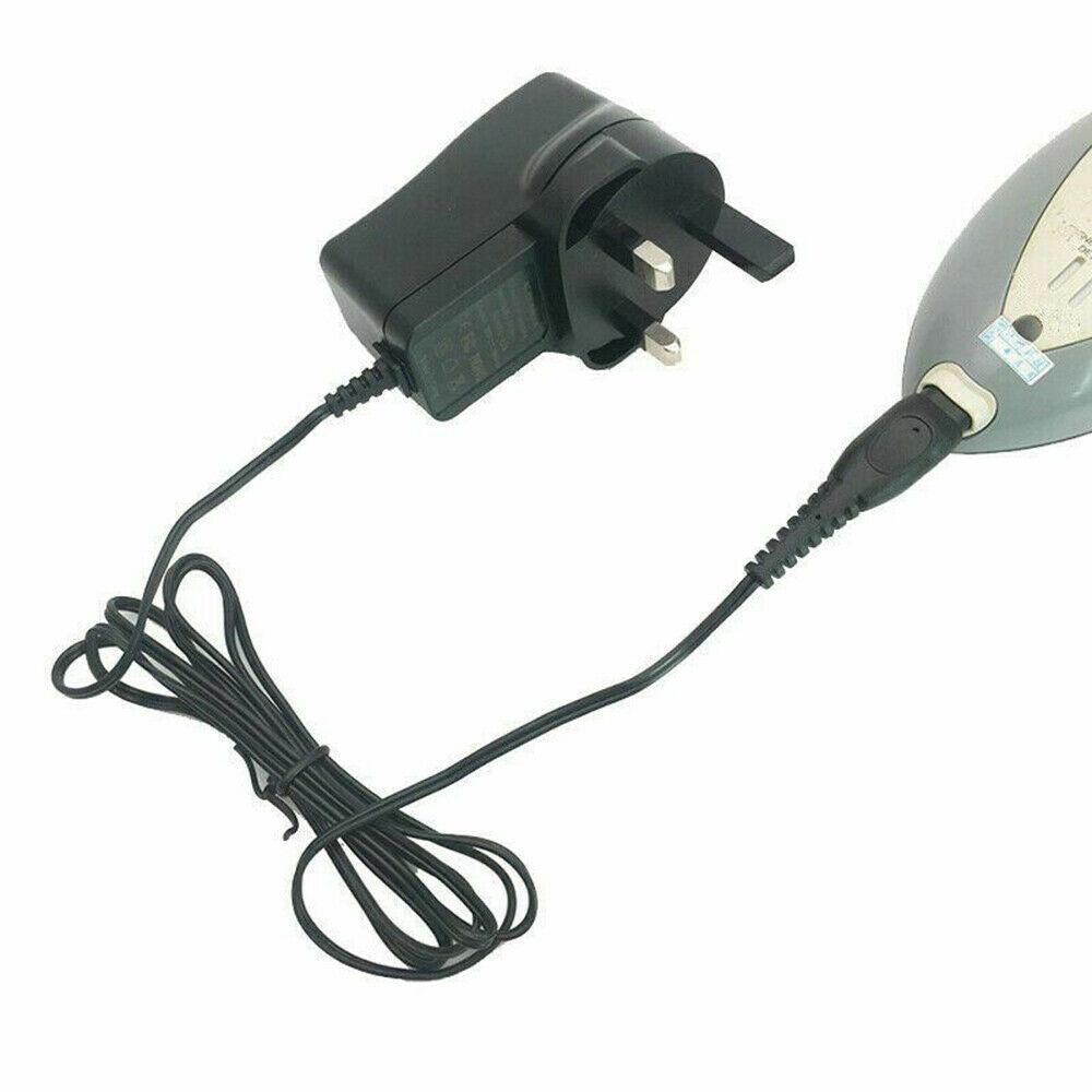 15V UK Plug Power Charger Lead Cord Fit For Philips Shaver Series 3000 HQ8505