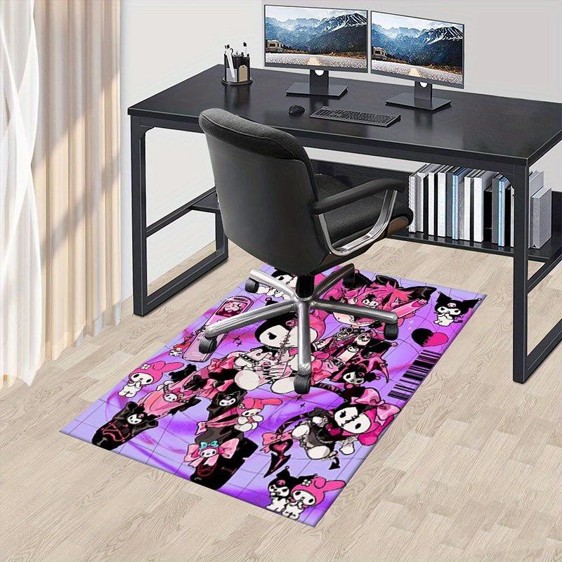 

1pc Sanrio Melody Mermaid Printed Office Chair Mat Carpet Rectangle Rug Under The Table,Perfect Room Decor for Living Room, Bedroom, Kitchen, Non-slip 60cm by 90cm