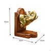 Decorative Bookends Book Stopper Non Skid Bookrack Home Decor Resin Ends Support for