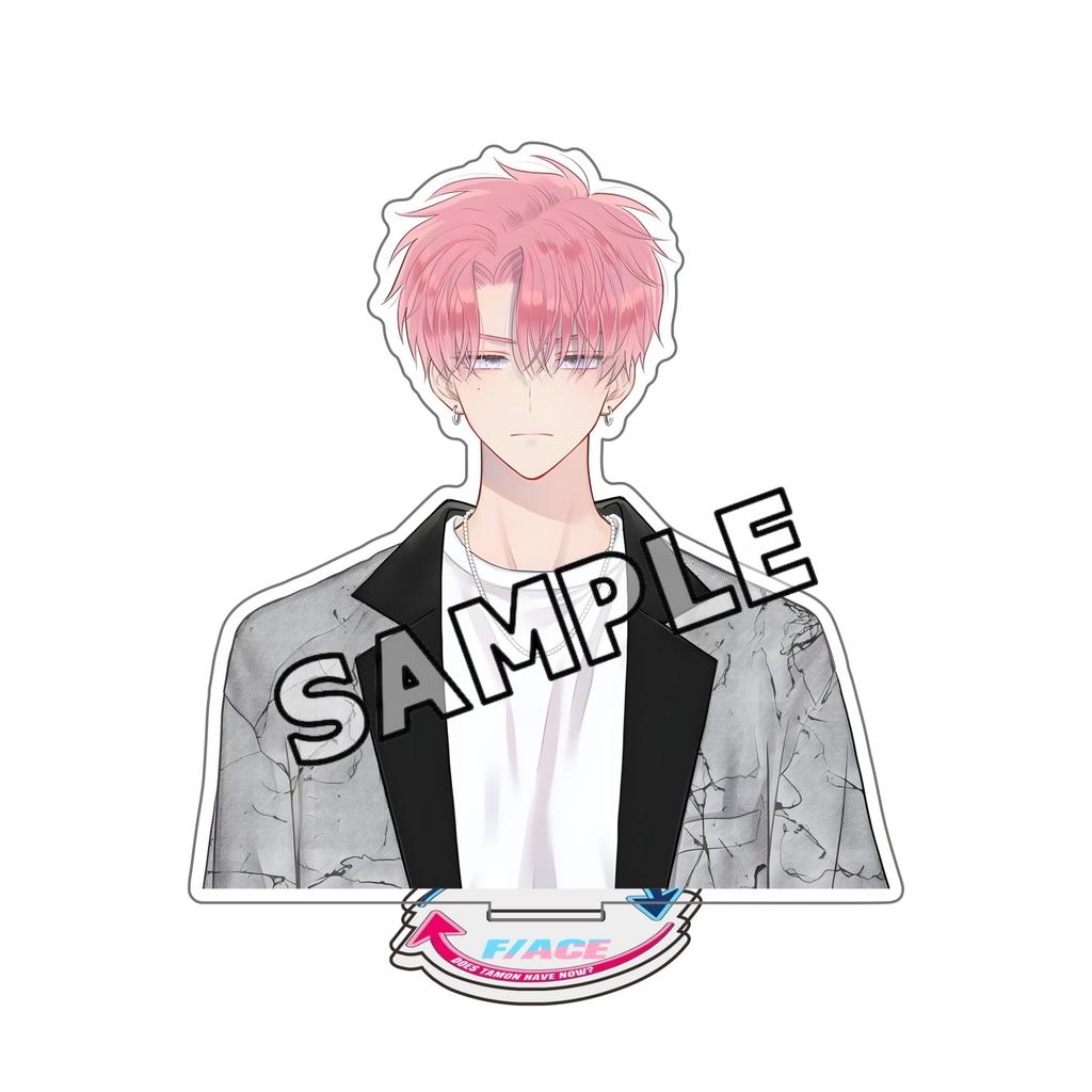 Tamon-kun Ima Docchi!?/Tamon's B-Side Anime Acrylic Stand Keychain Tamon Fukuhara Utage Kinoshita Double Sided HD Print Ornament