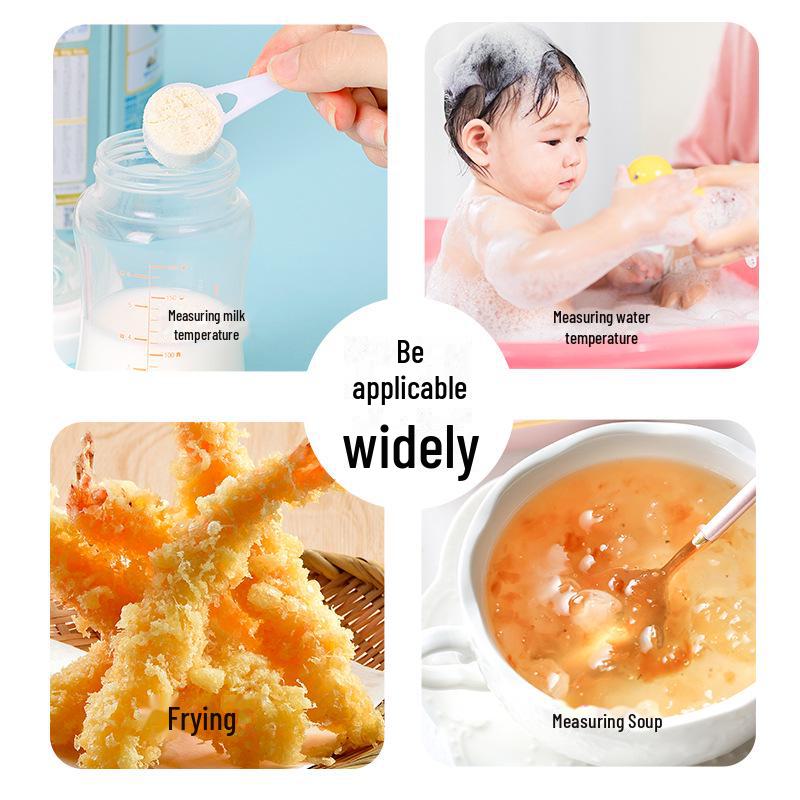 Precision Culinary Thermometer for Measuring Water, Milk, Oil, and Baking Temperatures