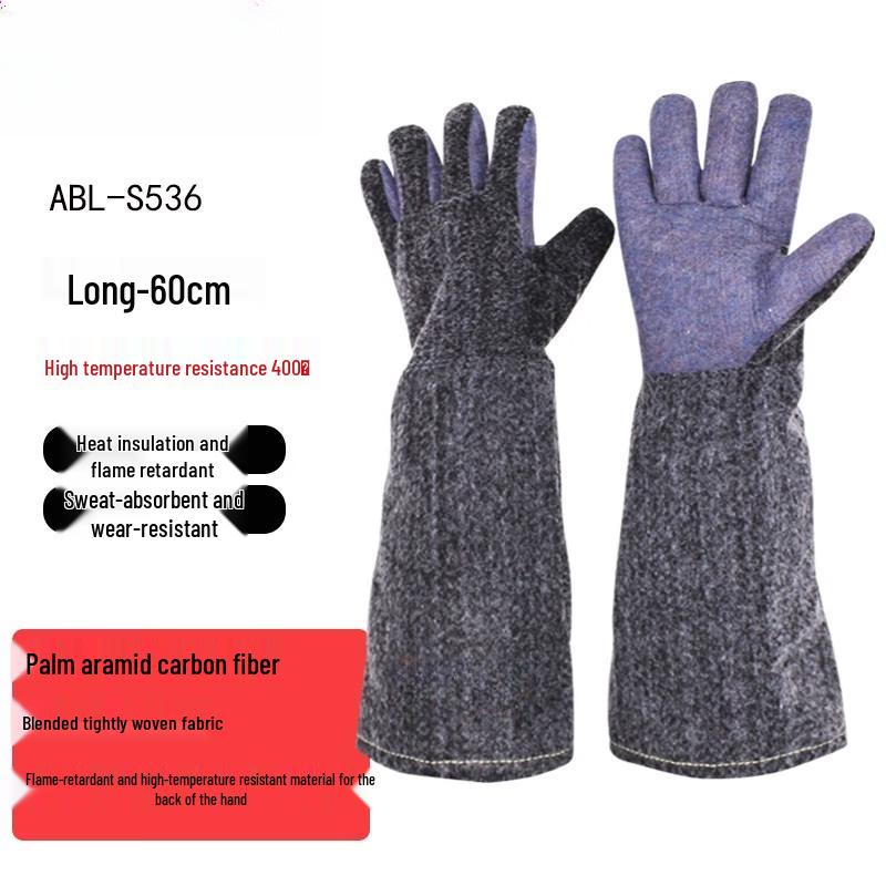 400°C Heat Resistant Industrial Safety Gloves