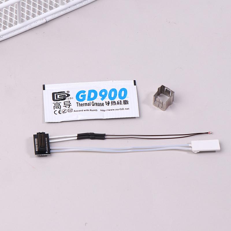 Für P1P/S Thermistor Lab P1P Bamboo Lab Heizung 24V 48W Keramikheizer Temperatursensor Für Bambu Ende Mit Fett+Schnalle