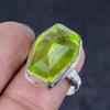 Tsavorite Gemstone Handmade 925 Sterling Silver Jewelry Ring Size 7 l7k08