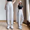 JIAOXIU Quick-Dry Colorblock Striped Sport Pants