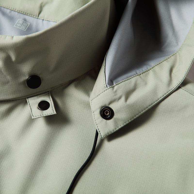 Spring and Summer Three-proof Fabric Seamless Pressing Removable Cap Youth Casual Couple Skin Clothes