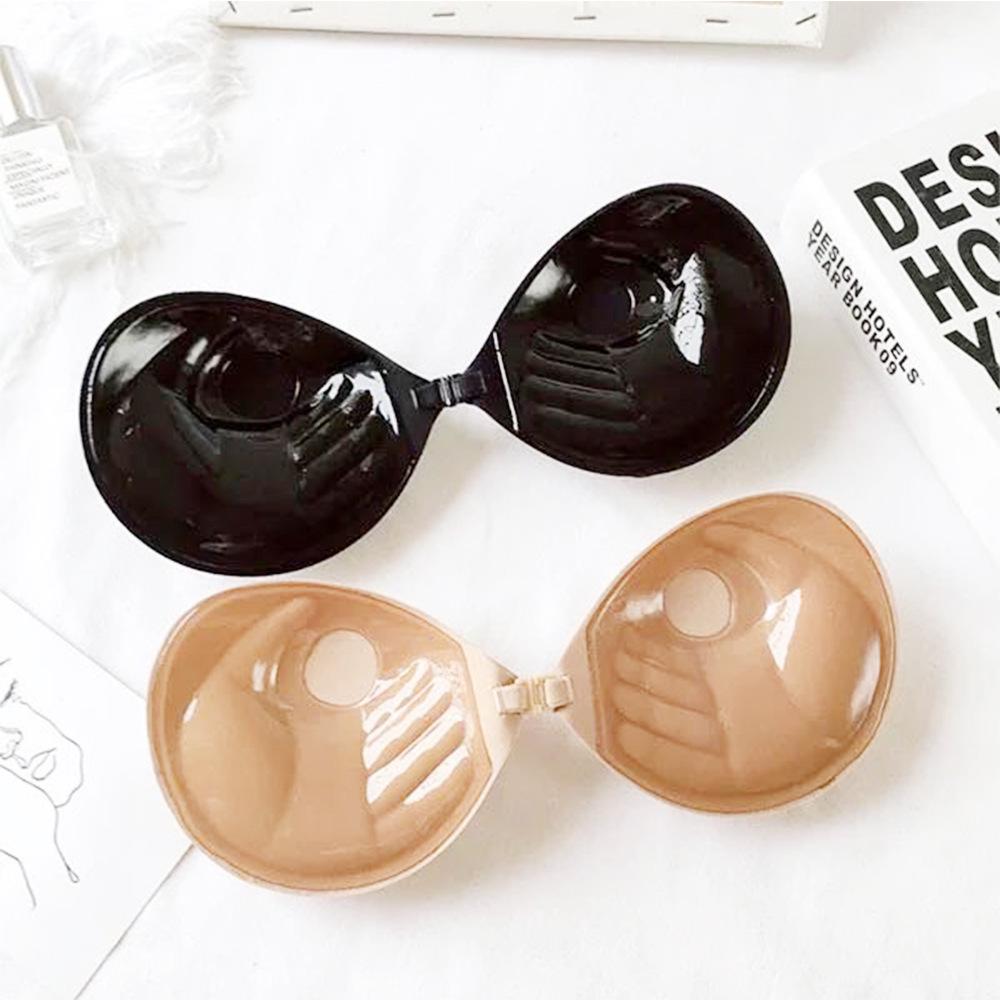 Thickened 3CM Palm Cup Invisible Bra & Nipple Covers for Wedding Dresses and Evening Gowns