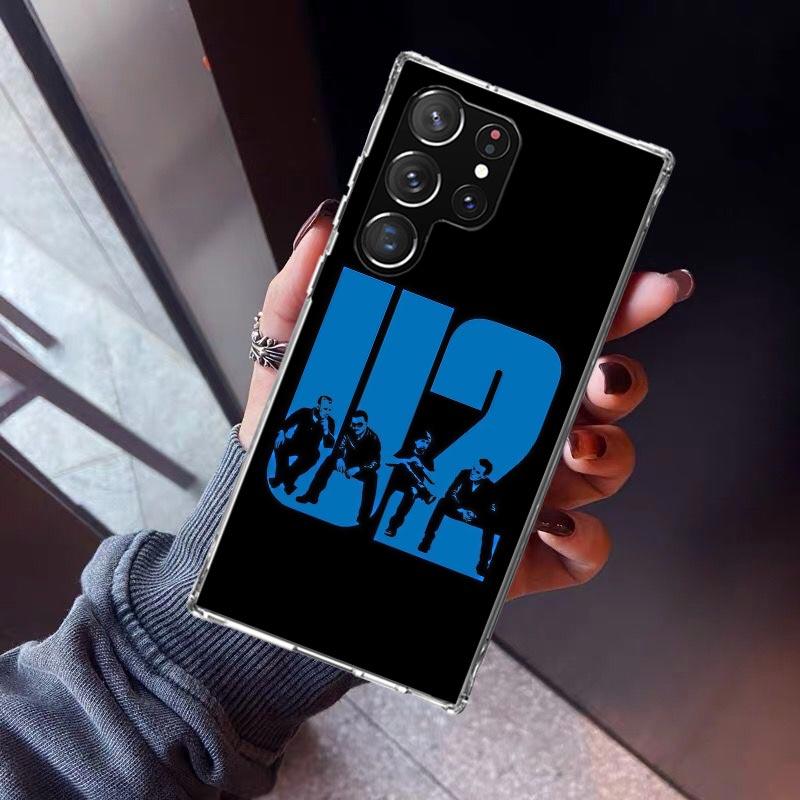 Band U-U2 Rock Phone Case For Samsung Galaxy S26 S25 Edge S24 S23 Ultra S22 Plus S21 S20 FE Soft TPU Back Cover Funda Galaxy S25