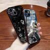 Astronaut Mond Sterne Handyhülle Für IPhone 17 Pro Max 16 15 14 Pro Max 13 11 Plus Glasabdeckung