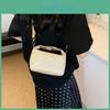 Fashionable Summer 2024 Small Square Bag Stylish Pu Leather Shoulder Crossbody