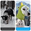 Puppy Dress Up Warm Dog Head Cover Cartoon Fashion Pet Knitted Hat Soft Comfortable Dog Decorative Hat Outdoor