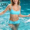 Costume da Bagno Linea Modificata da Donna, Pantaloncini da Spiaggia Bikini, Pantaloncini da Nuoto Altamente Flessibili da Donna Elastici Asciugatura Rapida con Coulisse Regolabile