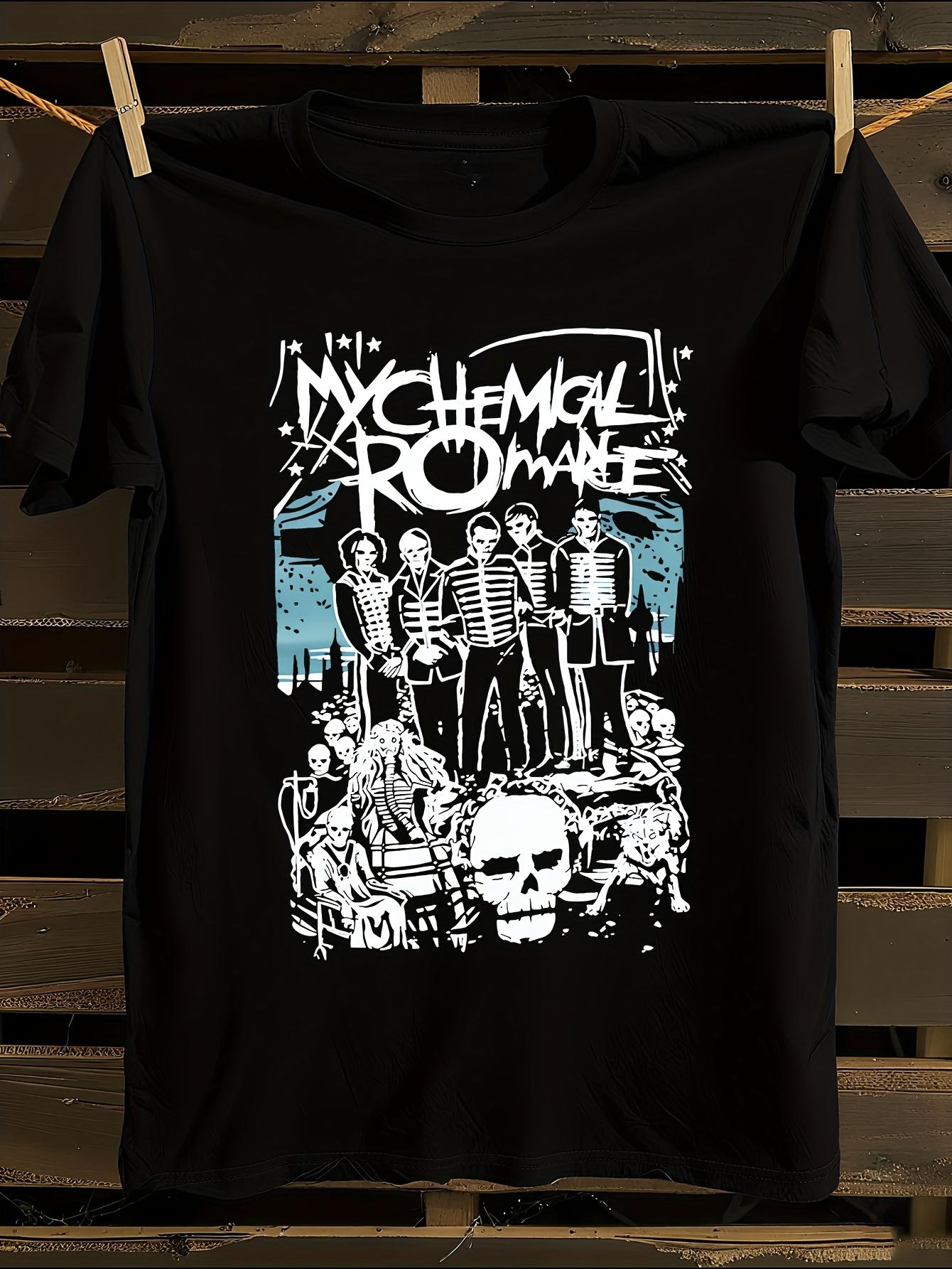 My Chemical Romance MCR Logo Iconic Album Art Tshirt S