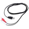 Duální RCA samec na USB samec A kompozitní adaptér audio video datový prodlužovací kabel