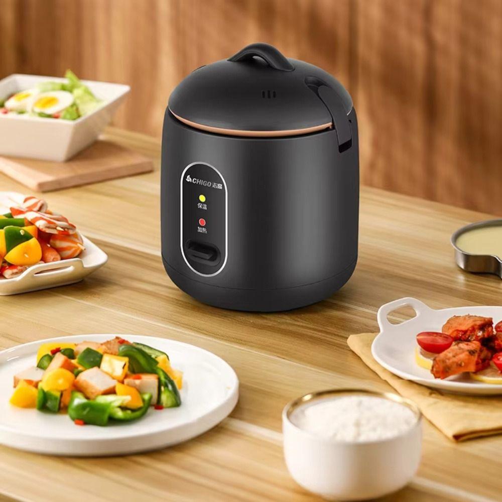 Low Power Electric Rice Cooker Ceramic Glazed Small Rice Cooker Cooking Appliances
