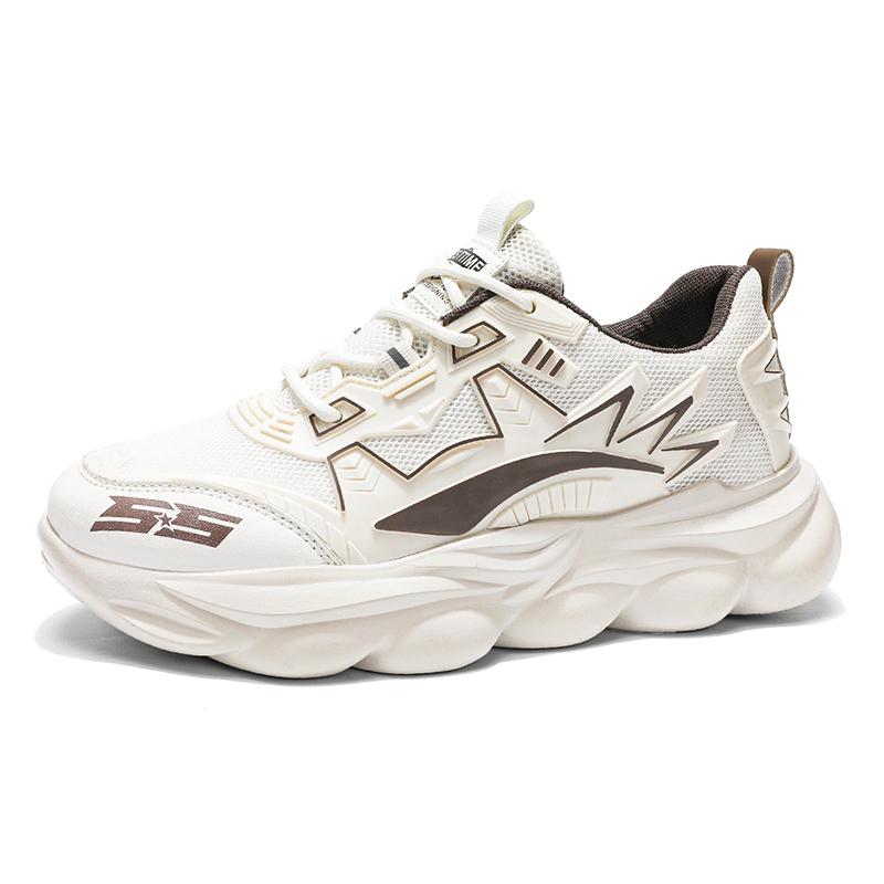 Lightweight Running Shoes Wear Resistant Fashion Casual Shoes Non-slip Soft Soled Student Sports Shoes for Men