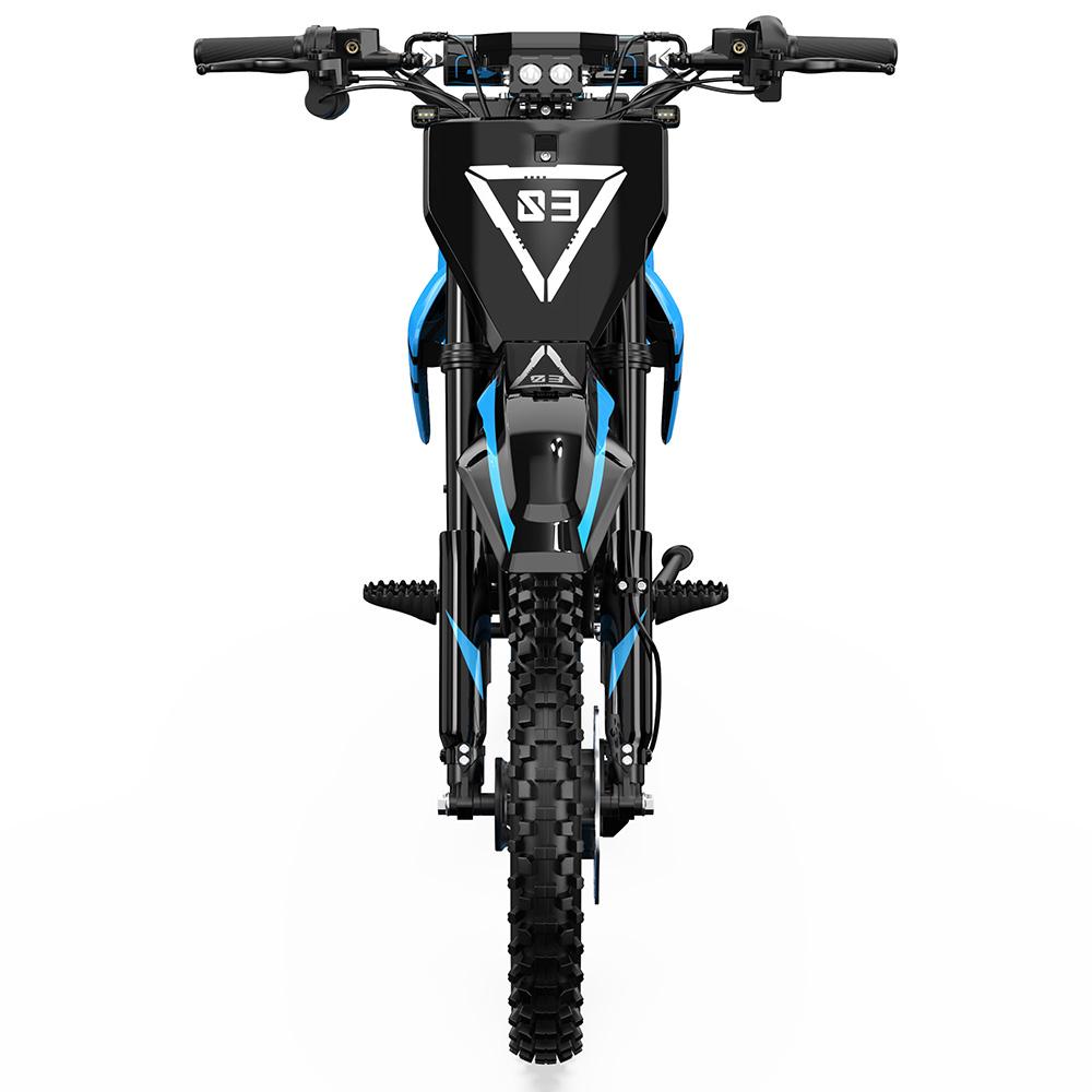 Electric Off Road Motorcycle ZAWAS S3 5000W Peak Motor 14" Electric Off Road Bike 60V 23.4AH Full Suspension Max Load 150Kg