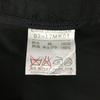 USED/COMME CA COLLECTION Cotton Balmacaan Coat Size 3 Black Made In Japan Cupra Lining