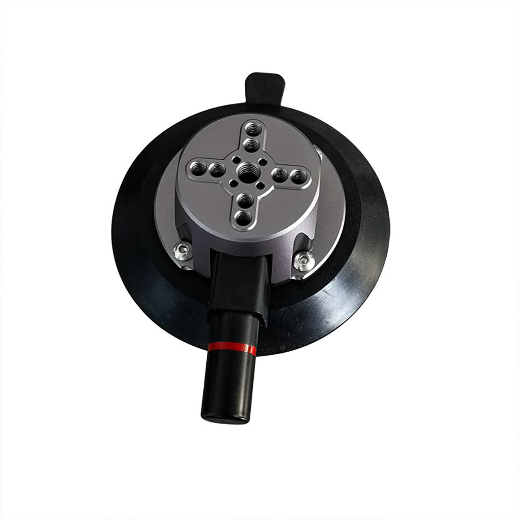 Hand Pump Car Suction Cup Phone Action Camera Holder with 1/4" 3/8" Thread 130mm / 150mm for Gopro Hero 13 for DJI OSMO Pocket