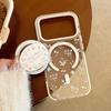 Flower Magnetic Mount Phone Case for iPhone 16, iPhone 17, and iPhone 17 Pro Max