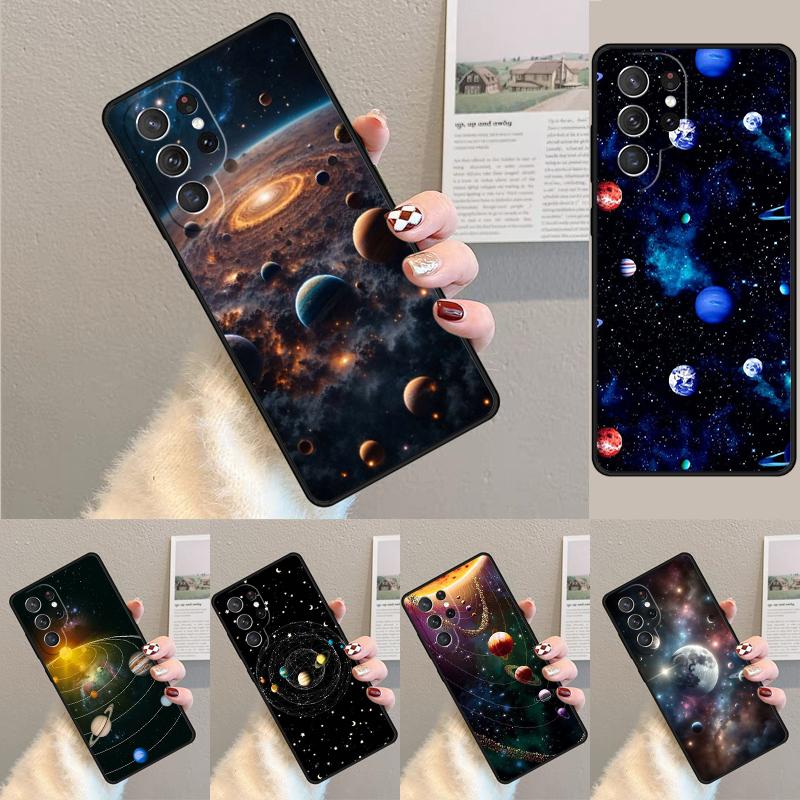 Star Space phone case Cover For Samsung Galaxy S24 S25 Ultra S21 S22 Ultra S10E Note 10 Plus Note 20 FE S23