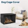 Oxford Cloth Dog Cage Cover Thickened Warm Rainproof Case Wire Crate Sun Covers  Wire Cages