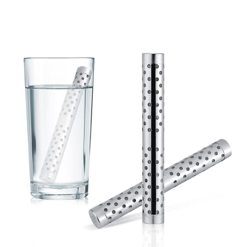Stainless Steel Alkaline Ionized Water Purifier Hydrogen Stick, Small Alkaline Water Stick, Mineral Filter Mineral Purifier Hydrogen Mineral Purifier