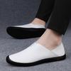 Genuine Leather Men Casual Leather Shoes Formal Dress Man Loafers Slip-On Mocasines Outdoor Handmade Outdoor Shoes Dress Flats