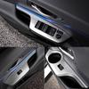 Acessórios para carro para Toyota C-HR CHR AX10 2016-2022 Painel de controle da janela Botão de elevação Guarnição Adesivo Capa Moldura