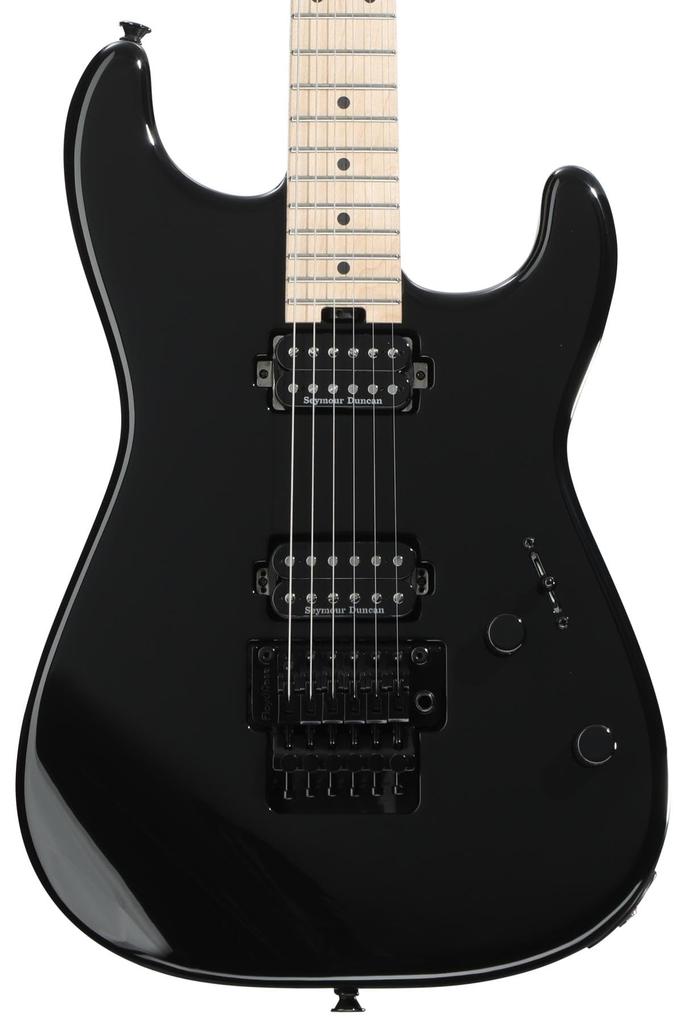San Dimas Style 1 HH FR MPL Maple Fingerboard Gloss Black Charvel Charvel/Pro-Mod