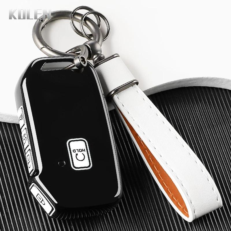 New Tpu Car Remote Key Case Cover For Kia Ceed Cerato Forte Niro Seltos Sorento Soul Sportage Telluride K5 Protected Shell Fob