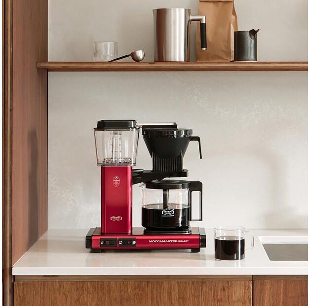 Кофеварка Technivorm Moccamaster KBG Select красный металлик (53990)