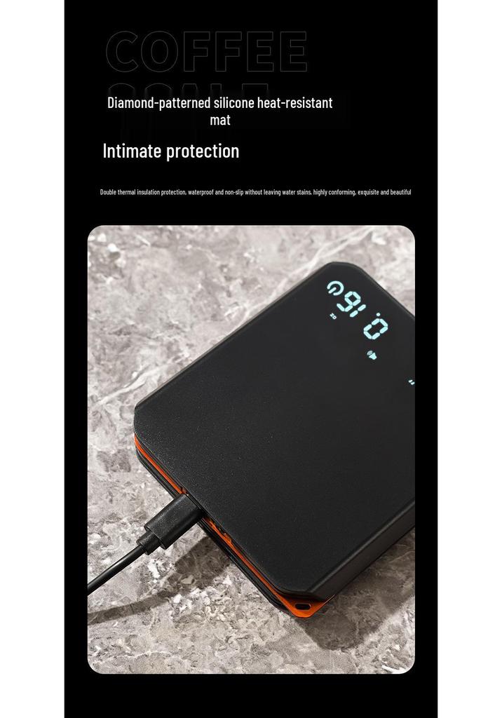 Smart Mini Coffee Scale with Three Modes and Automatic Timing - 2KG/0.1g Precision