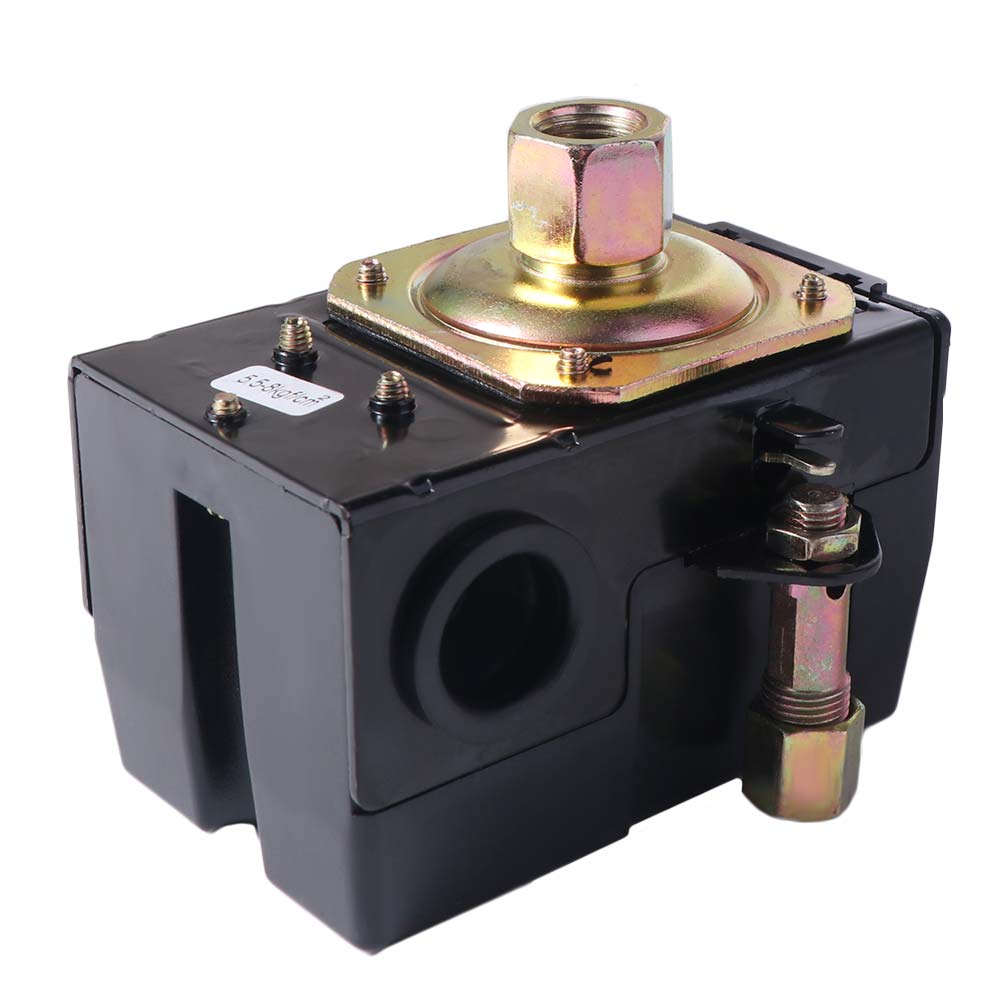 90-120 PSI Handle Pressure Switch Replacement Parts 1 Ports Horizontal Control Valve 5-8 Bar Heavy Duty Air Pressure Controller