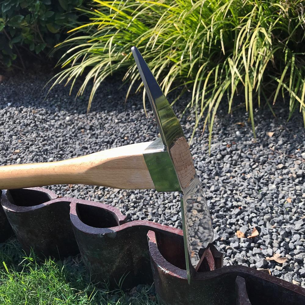 Silver Pick Axe Detachable Garden Pick Axe Durable Digging Tools