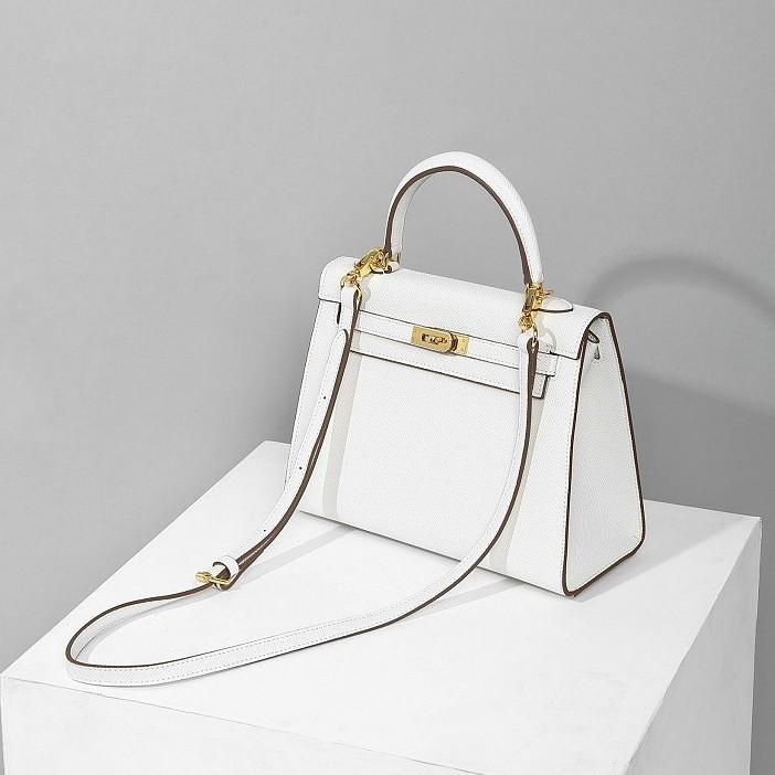 2025 Echtleder Cross-Border Paket Vorteilspaket Handheld Seil Rindsleder Mode Minimalistische Handtasche Einzelner Lederriemen Paket Tasche Paket