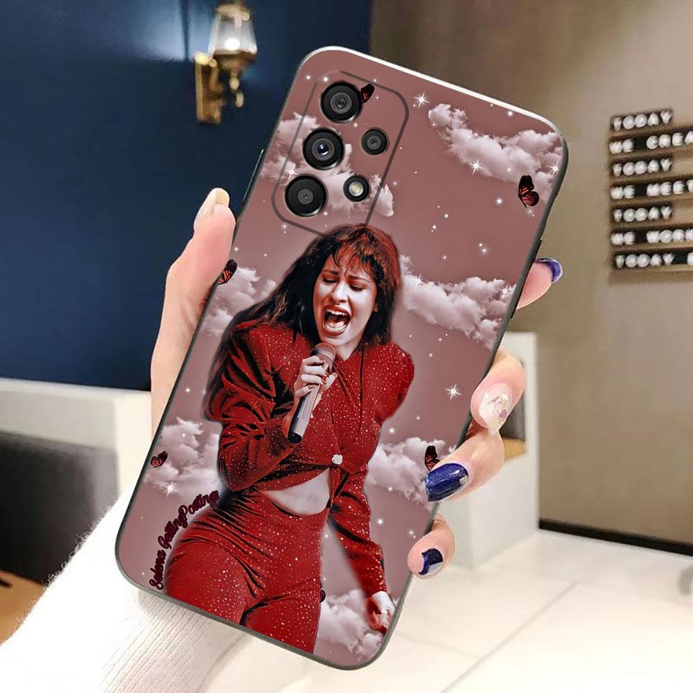 S-Selena Q-Quintanilla Phone Case For Samsung Galaxy A72 A71 A55 A54 A53 A52 A42 A34 A33 A32 A23 A22 A21S A20S Case Funda Shell