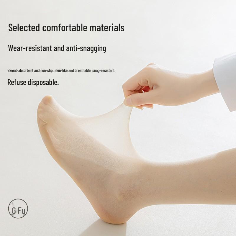 Women's Summer Knee Support Stockings: Anti-snag, Durable, Over-the-Knee, Cold Protection, Skin-Beautifying, Thin Air Conditioning Socks