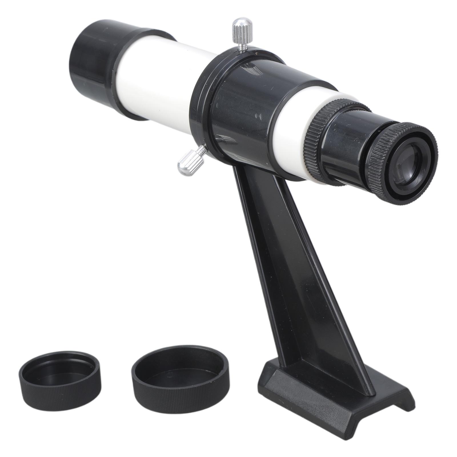 

5X Astronomical Telescope Finder Scope with Inline Base Stand 5x24 Portable Crosshair Telescope Finderscope Astronomical