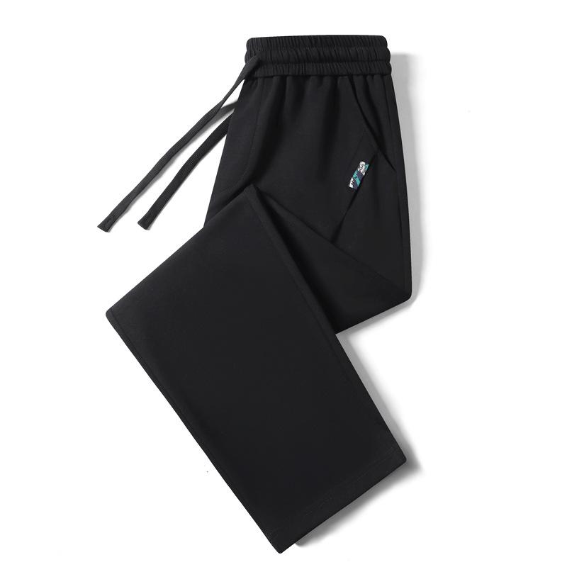 

Pants men s spring and autumn new straight-leg pants men s loose wide-leg casual pants sports trousers M