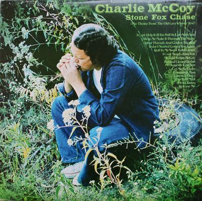 LP Record CHARLIE MCCOY - Stone Fox Chase MNT81886 Monument 1977 Europe Folk Used