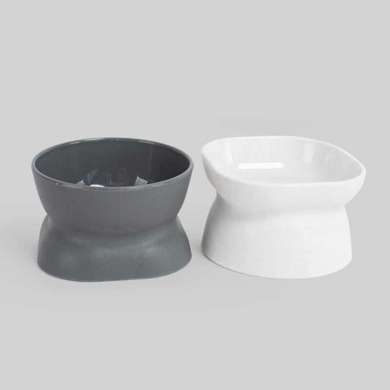 Elevated Non-Slip Pet Bowls For Cats Food Water Bowl Cats Bowl Pet Feeding Cats Dogs Feeder Neck Guard Stand