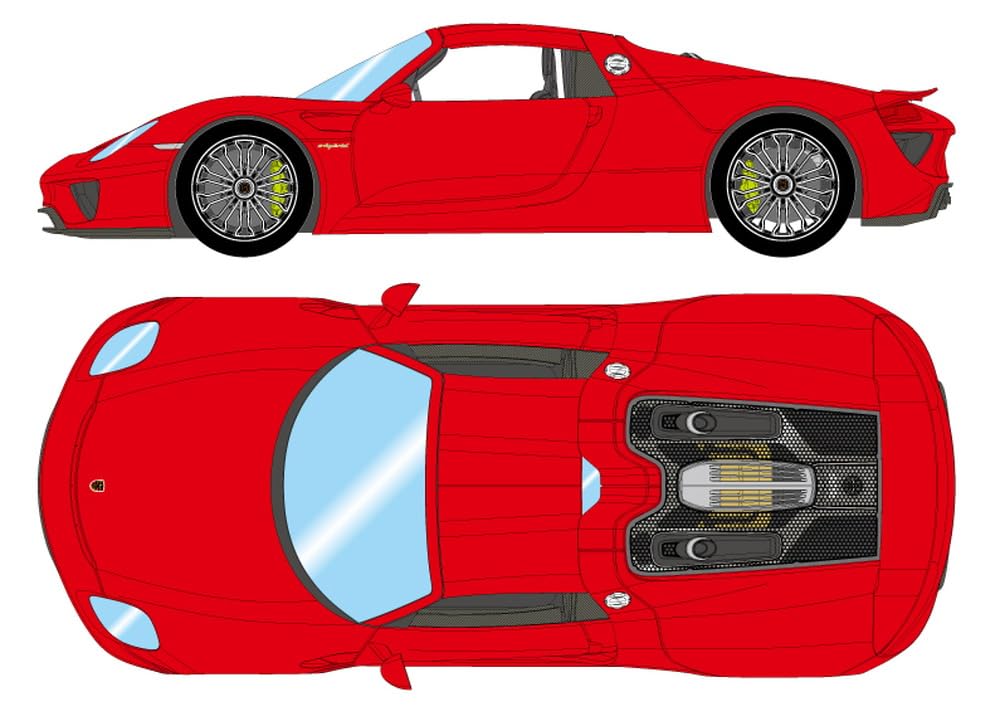 

КОЛЛЕКЦИЯ EIDOLON Porsche 918 Spider 2011 Guards Red Готовый продукт 1/43